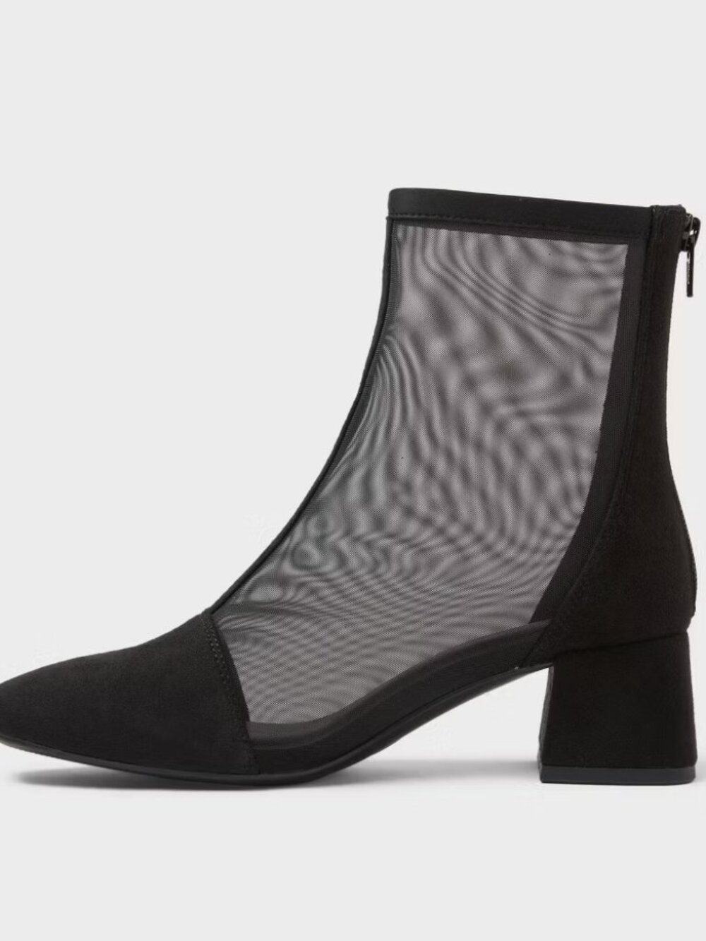 Women’s Celaena Mid-calf 1.75" Heel See-thru Boots Size 9 Black A New Day